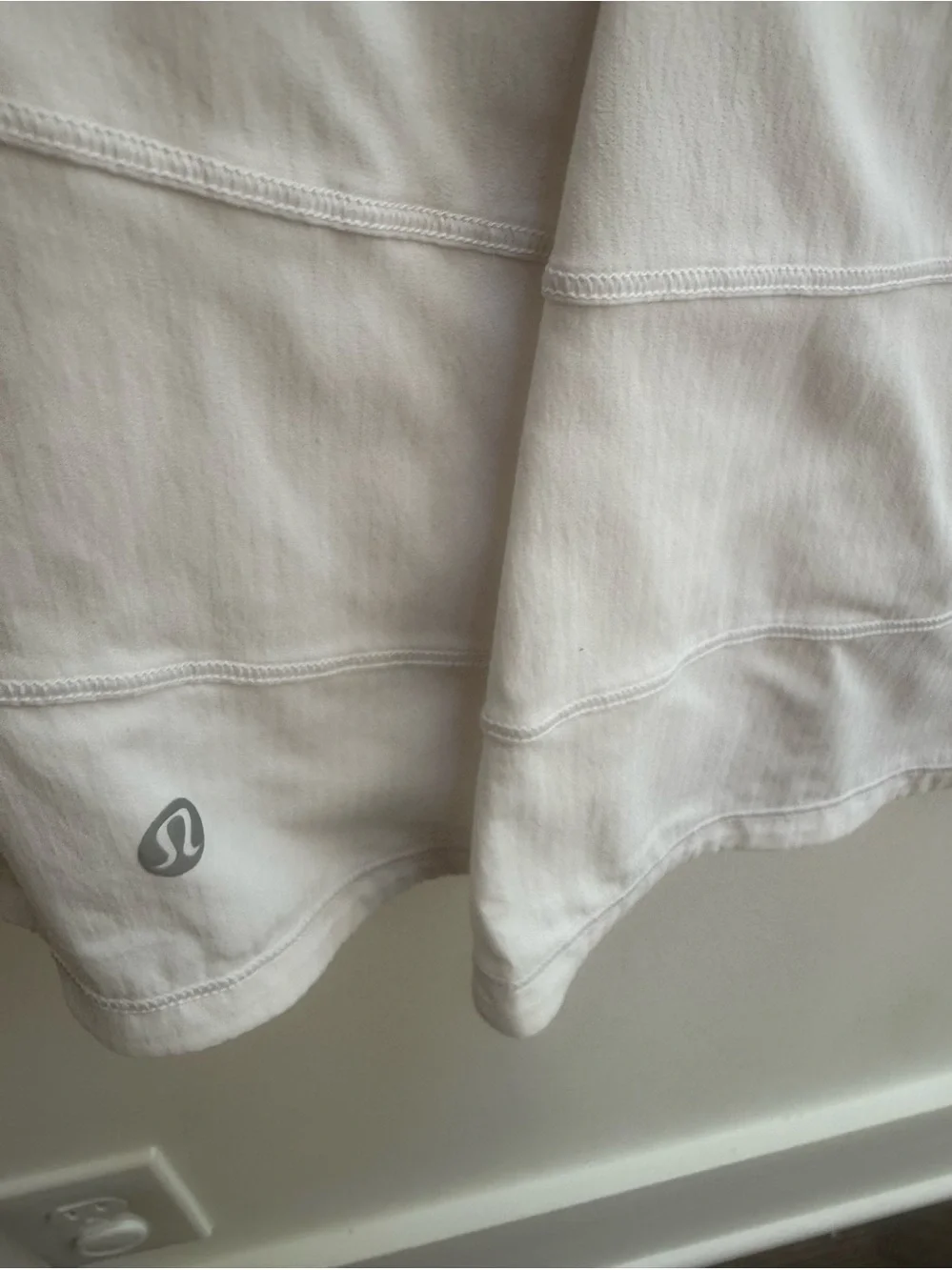 Lululemon Women’s White Active Skort Shorts - Classic Athletic Style